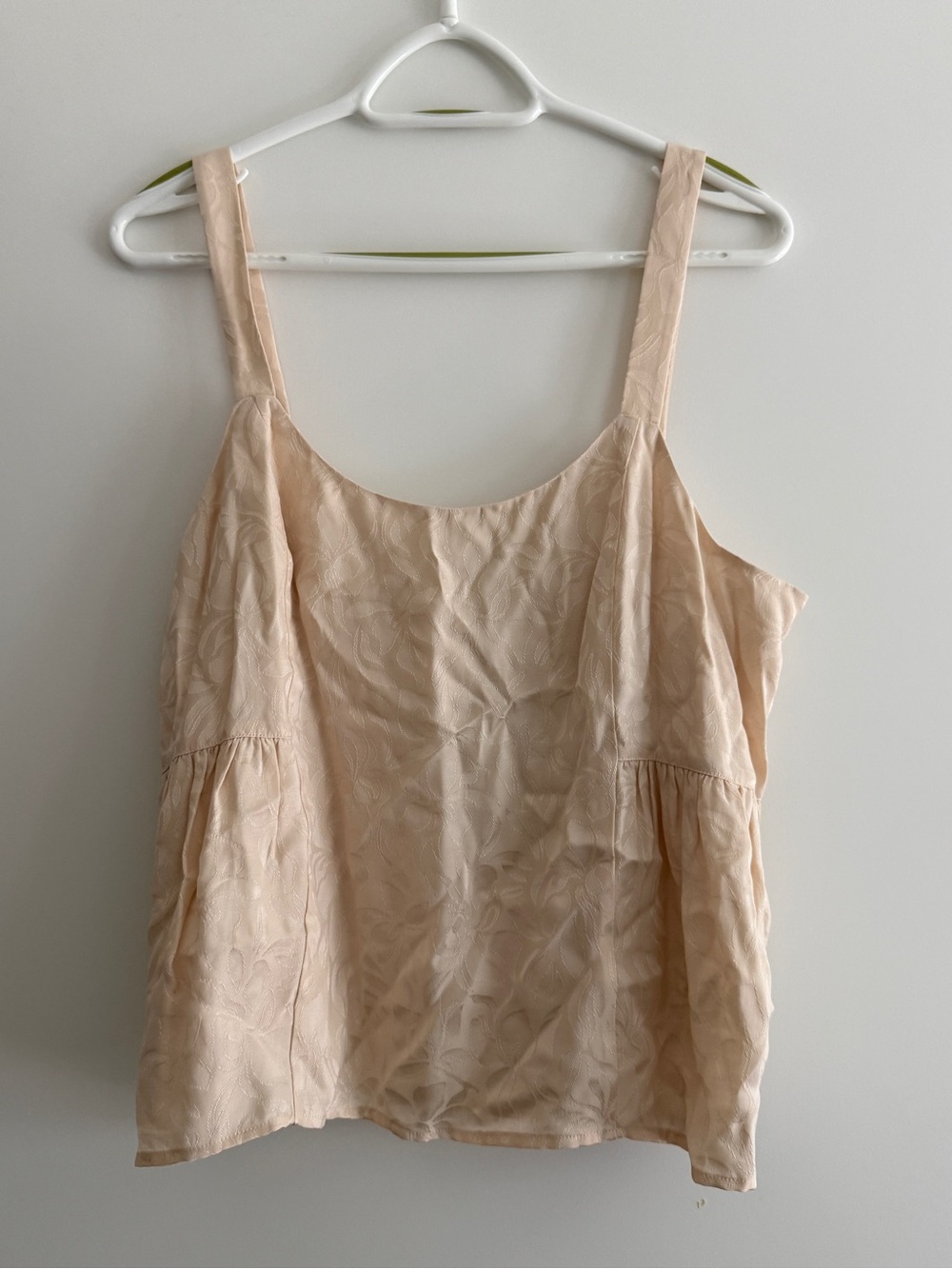 Smash + Tess Cream Textured Sleeveless Tank